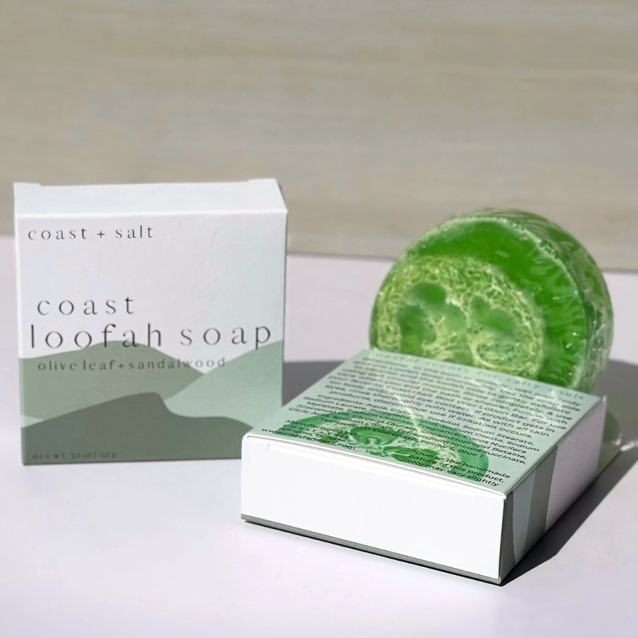 Coast + Salt - Loofah Soap