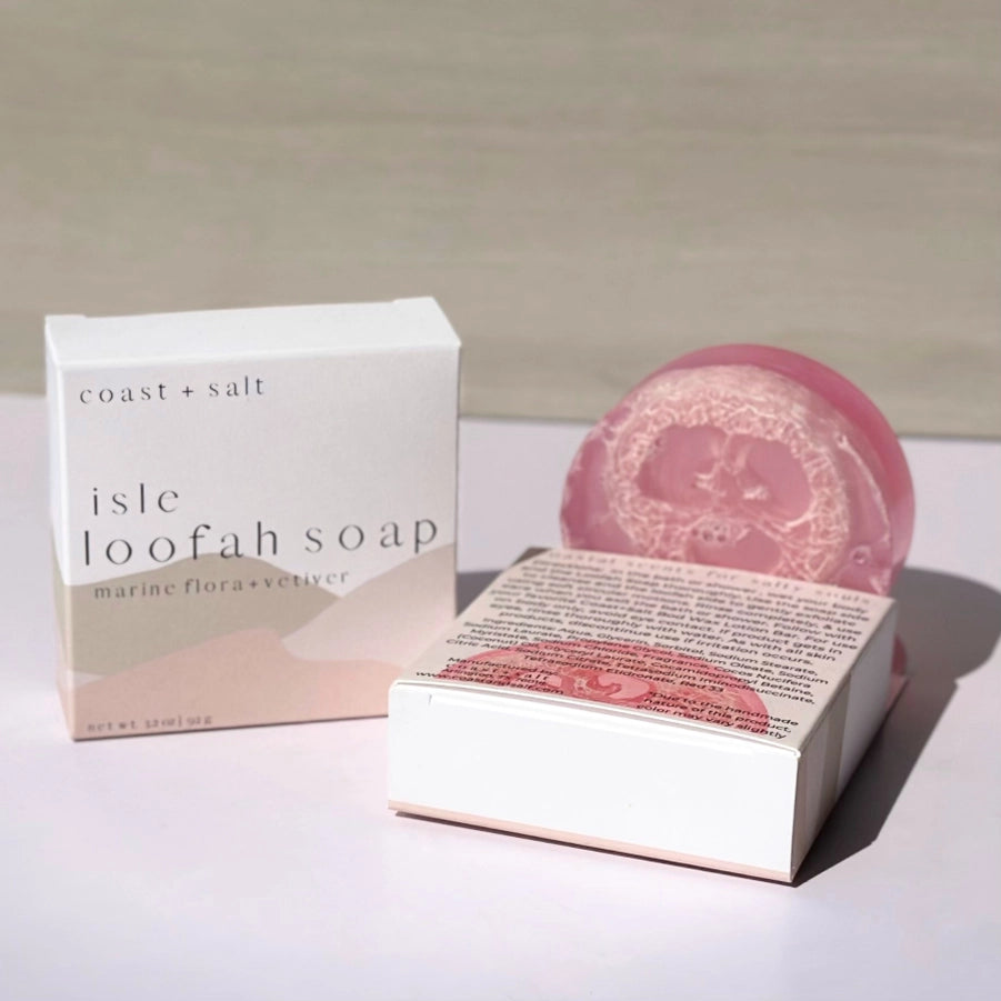 Coast + Salt - Loofah Soap