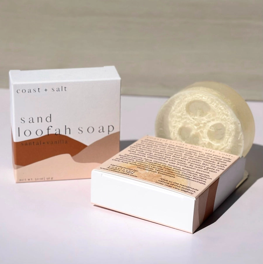 Coast + Salt - Loofah Soap