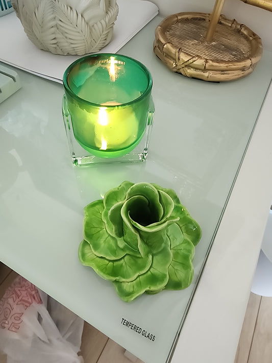 Lily Pad Candlestick Holder