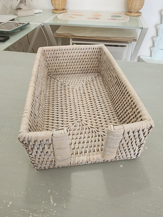 Burma Rattan Rectangle Guest Napkin Holder