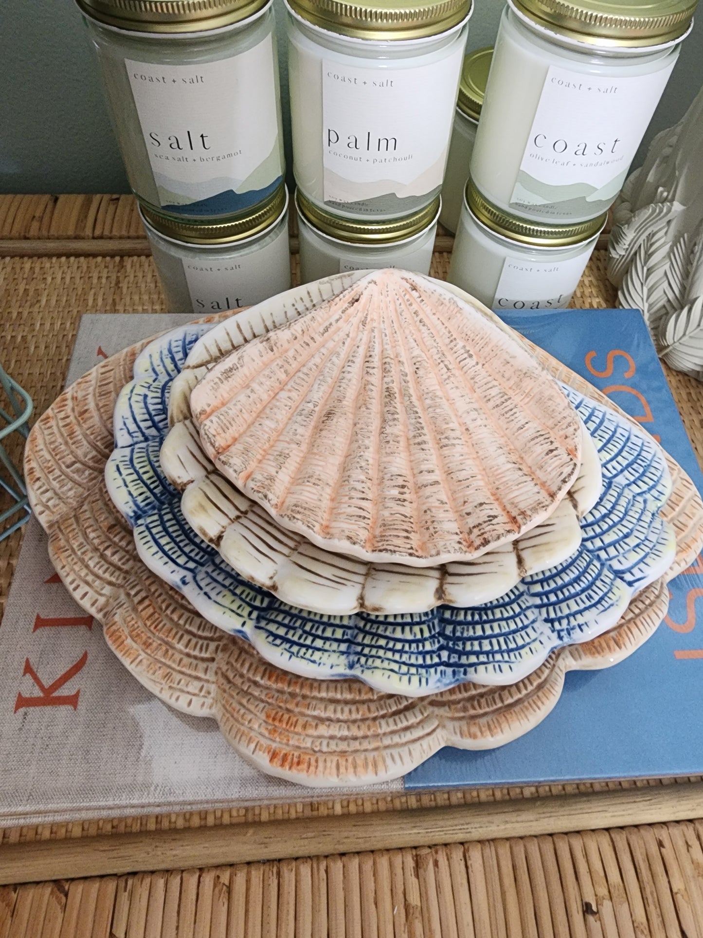 Shell Shaped Stoneware