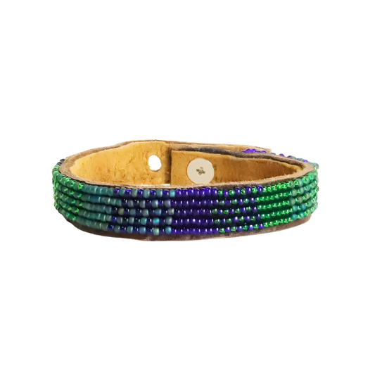 Swahili Bracelet - Small Gradient Peacock