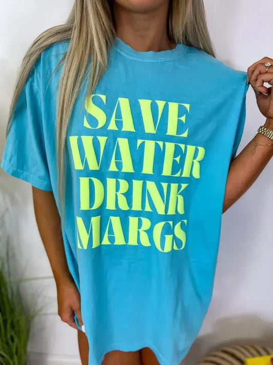 Tee - Save Water Drink Margs