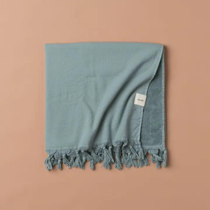 Vintage Wash Towel Collection - Sage